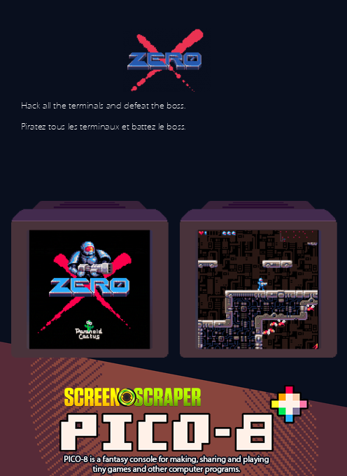 X-Zero — Box back
