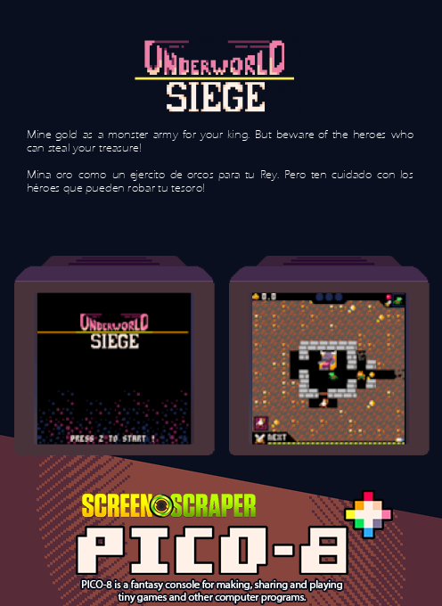 underworld siege — Box back