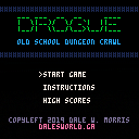 Drogue  — Title screen