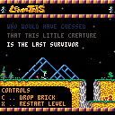 Lemmtris — Title screen
