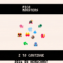 Pico Monsters — Title screen