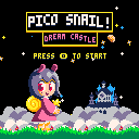 Pico Snail! Dream Castle — Title screen