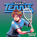 Pico Tennis — Title screen