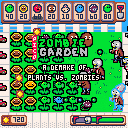 Pico Zombie Garden: A PvZ Demake — Title screen