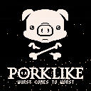 Porklike — Title screen