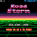 Road Storm — Title screen