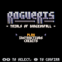 RogueRis Trials of Dungeonfall — Title screen