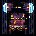 Solais — Title screen