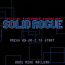 Solid Rogue — Title screen