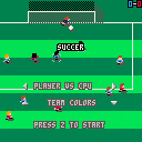 Succer — Title screen