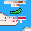 Tomato Worm 1.0 — Title screen