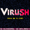 Virush — Title screen