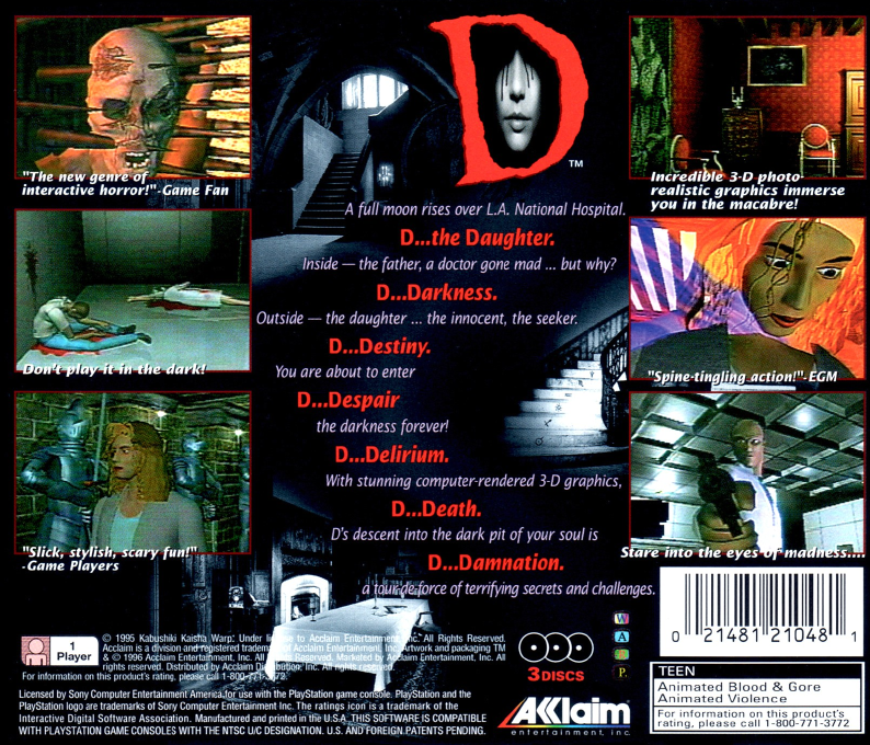 D — Box back
