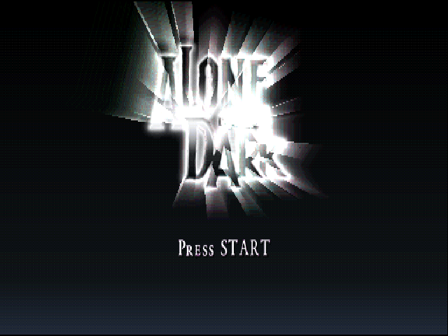 Alone in the Dark : The New Nightmare — Title screen