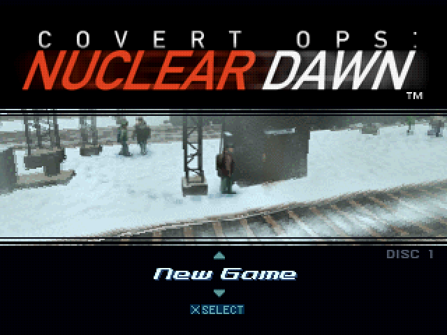 Chase the Express — Title screen