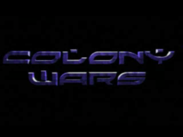 Colony Wars — Title screen