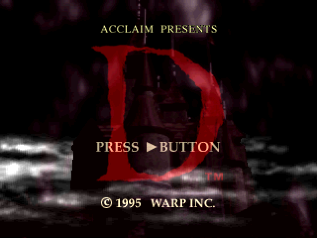 D — Title screen