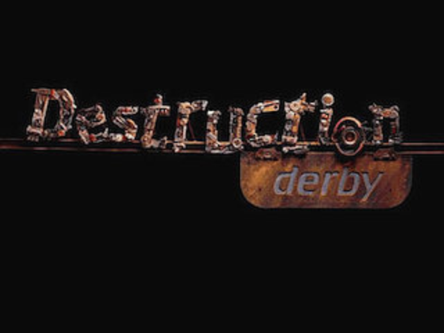 Destruction Derby — Title screen