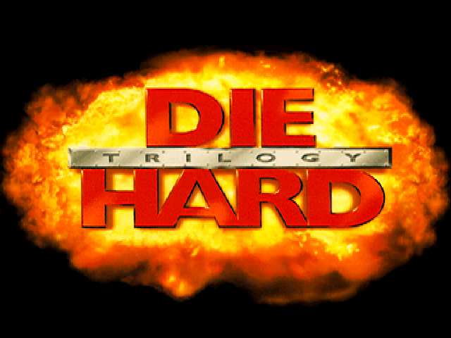 Die Hard Trilogy — Title screen