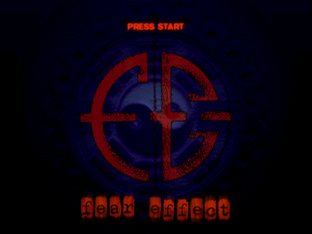 Fear Effect — Title screen