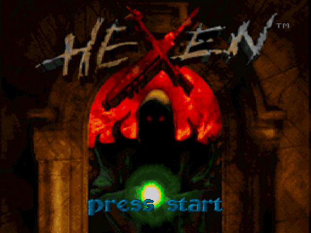 Hexen — Title screen