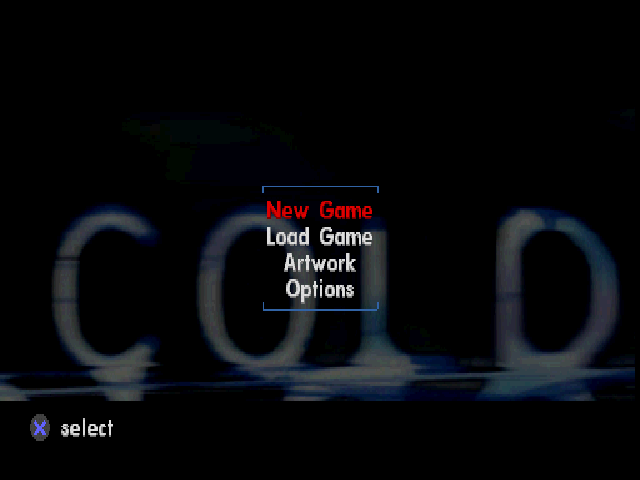 In Cold Blood — Title screen