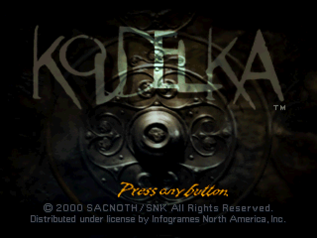 Koudelka — Title screen