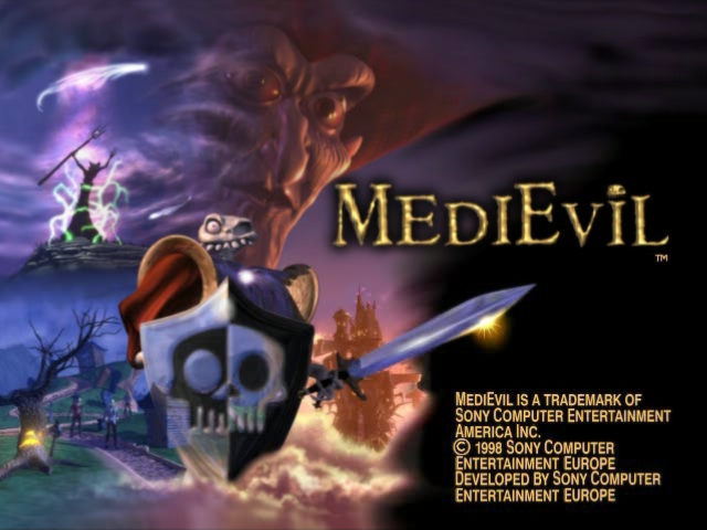 MediEvil — Title screen