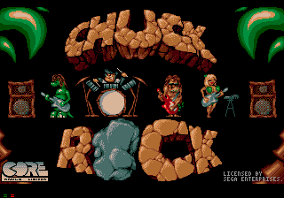 Chuck Rock — Title screen
