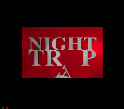 Night Trap — Title screen