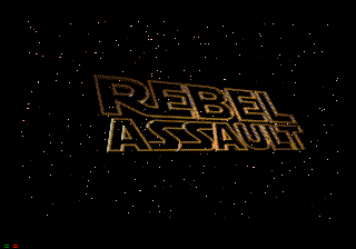 Star Wars : Rebel Assault — Title screen