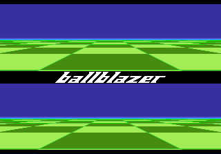 Ballblazer — Title screen
