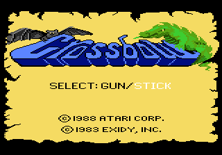 Crossbow — Title screen