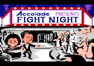 Fight Night — Title screen
