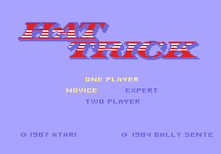 Hat Trick — Title screen