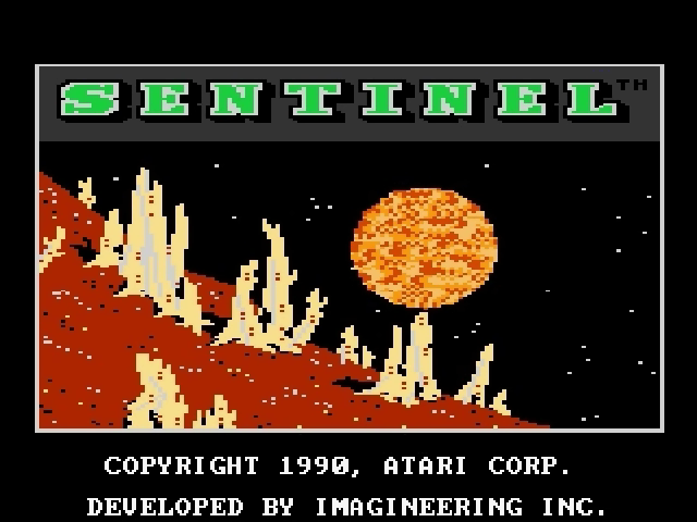 Sentinel — Title screen