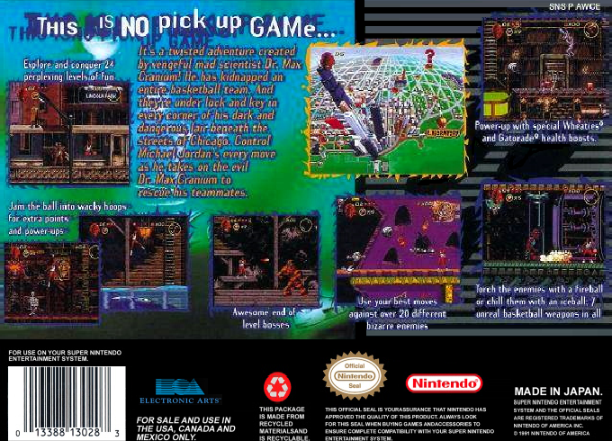 Michael Jordan : Chaos in the Windy City — Box back