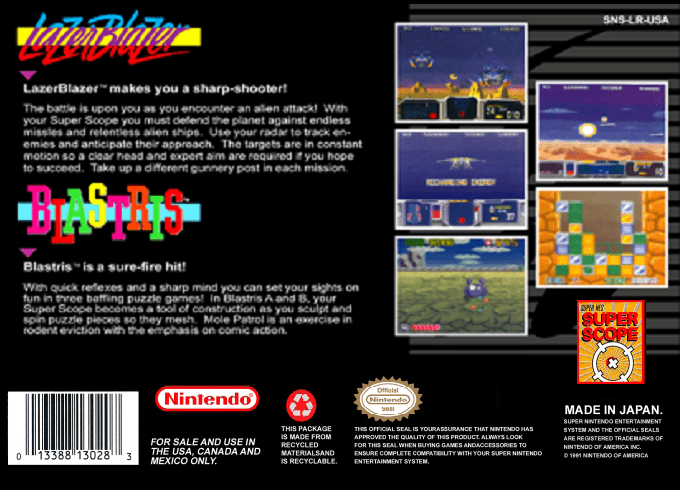 Super Scope 6 — Box back