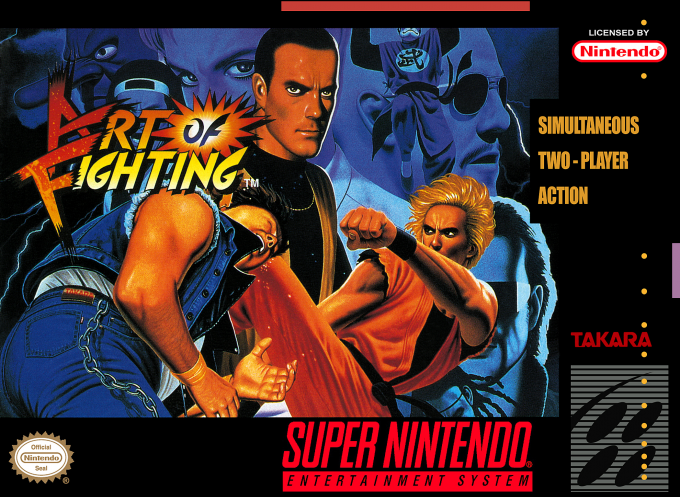 Art of Fighting box art