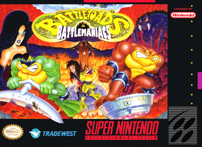 Battletoads in Battlemaniacs