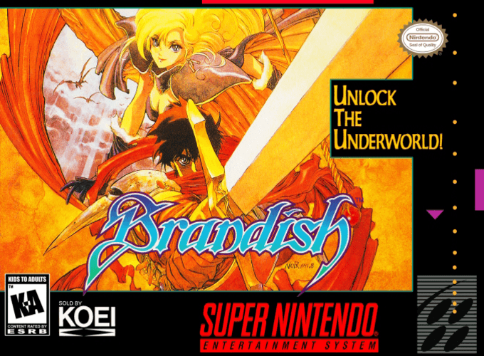 Brandish box art