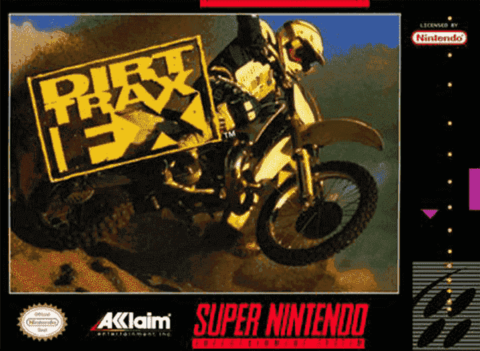 Dirt Trax FX box art