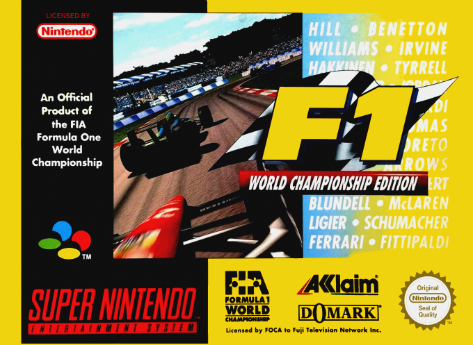 F1 World Championship Edition box art