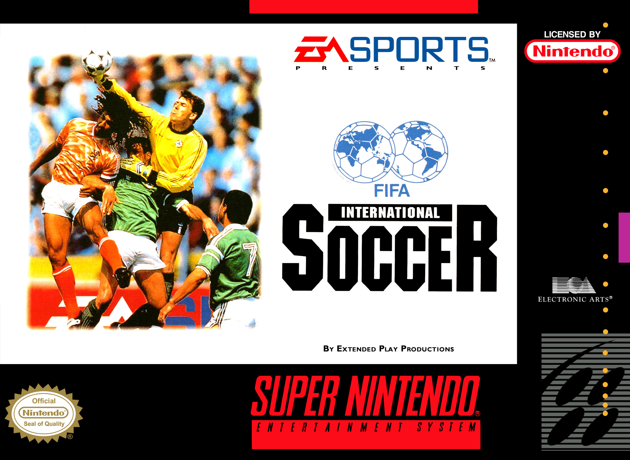 FIFA International Soccer box art