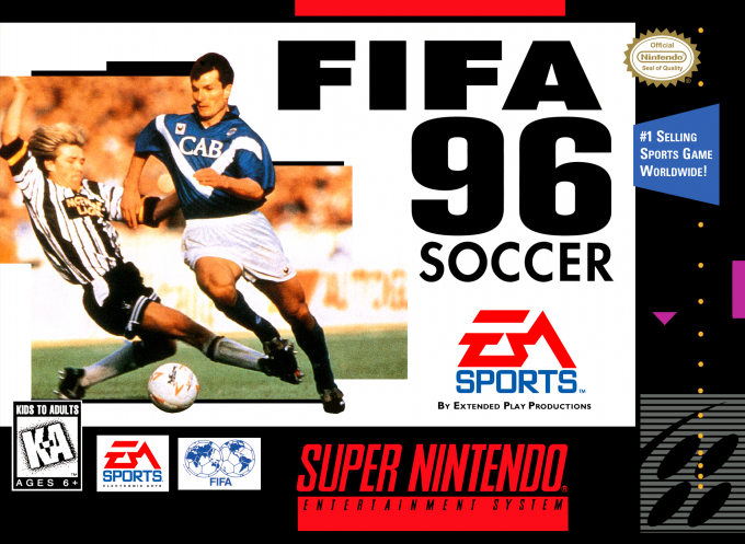 FIFA Soccer 96 box art