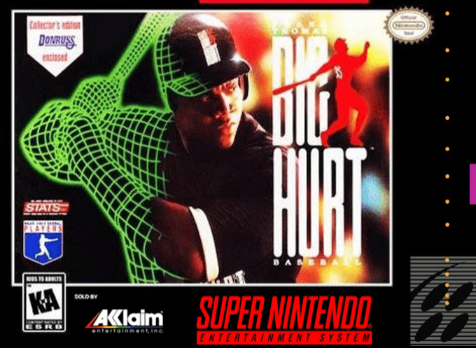 Frank Thomas Big Hurt Baseball
