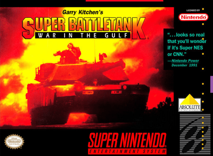 Garry Kitchen's Super Battletank : War in the Gulf