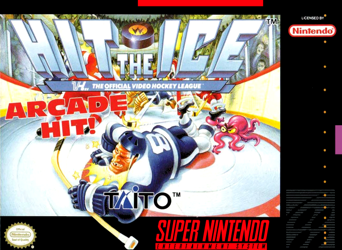 Hit the Ice : The Video Hockey League box art