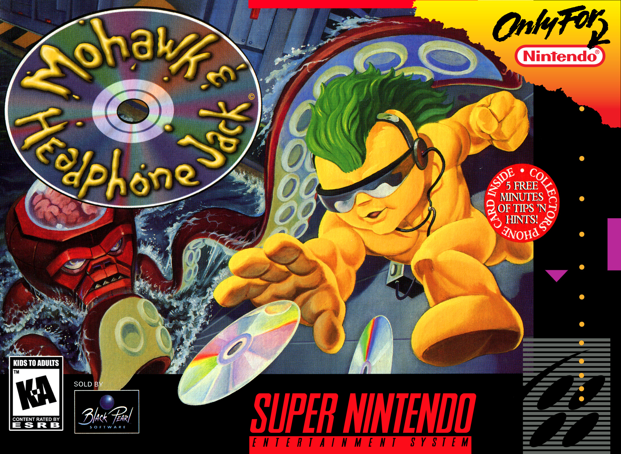Mohawk & Headphone Jack box art