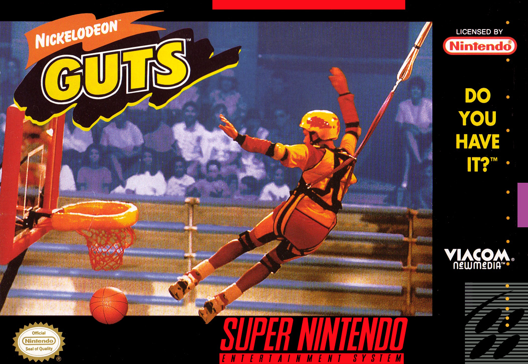 Nickelodeon GUTS box art